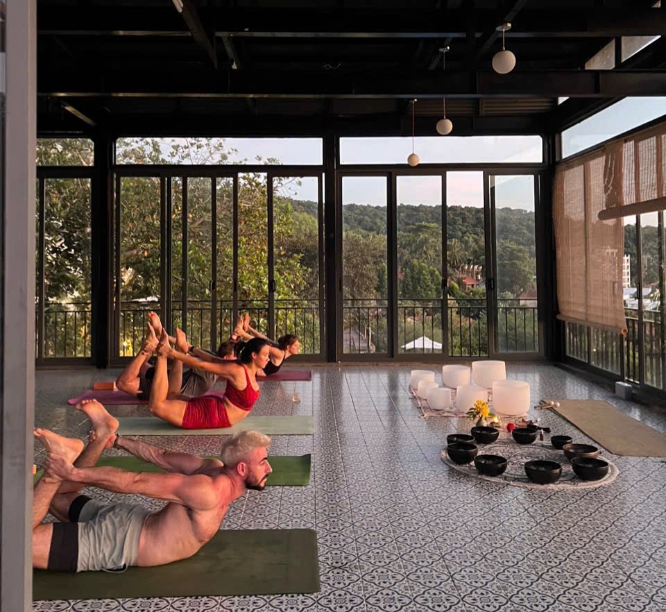 Soma Yoga practice in Phu Quoc