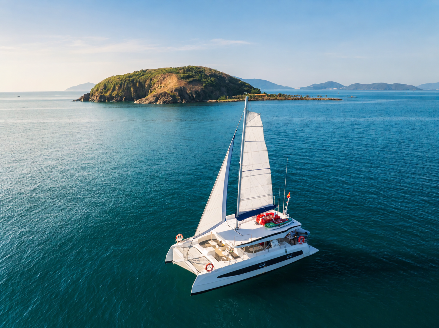 Into The Blue yacht experience transfer from hotel to harbour in Phu Quoc